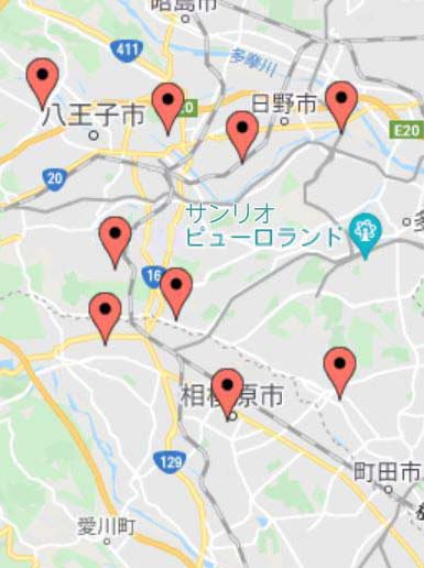 全教室位置関係地図スマホ版